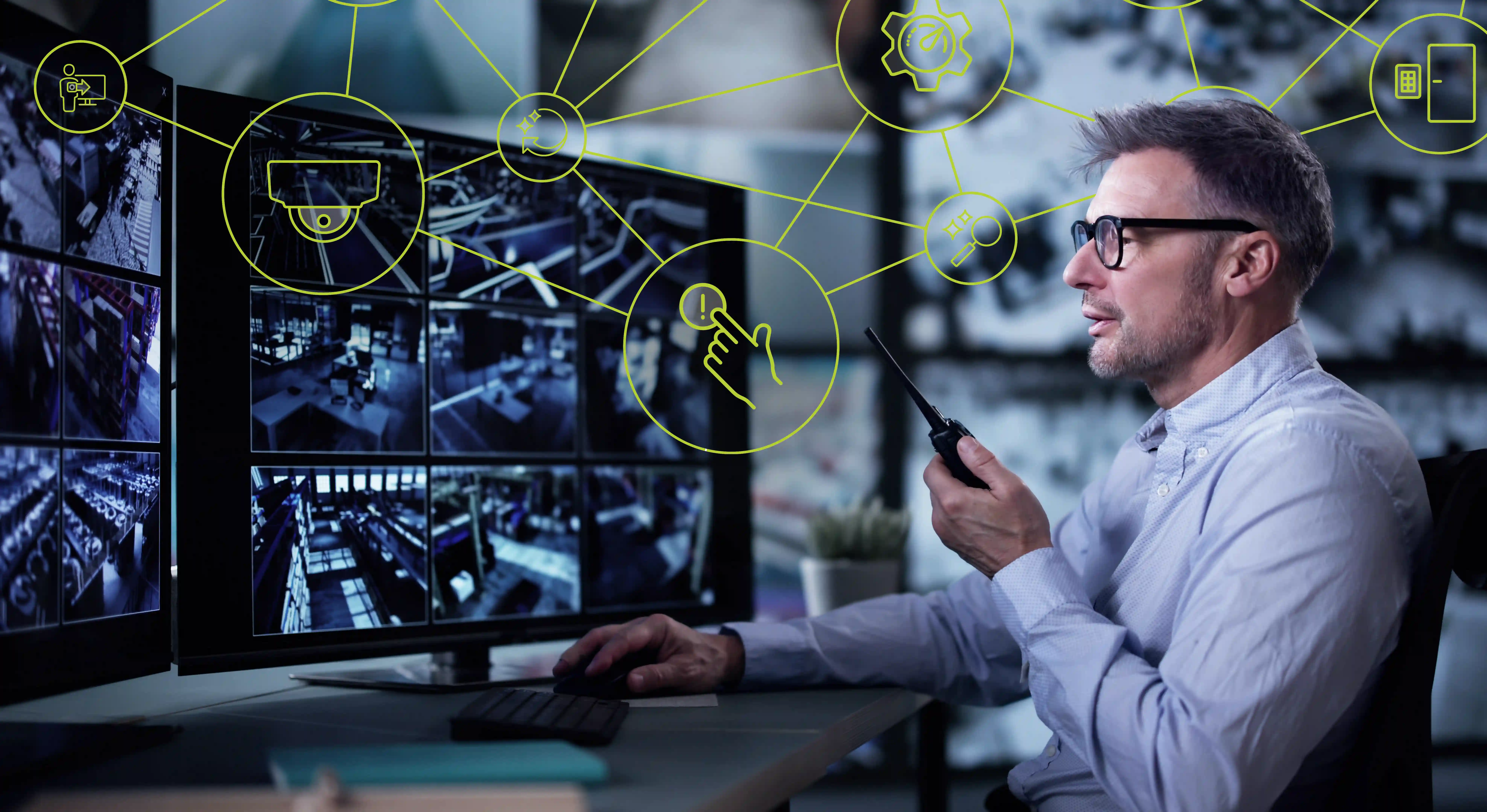 Active monitoring on surveillance alerts
