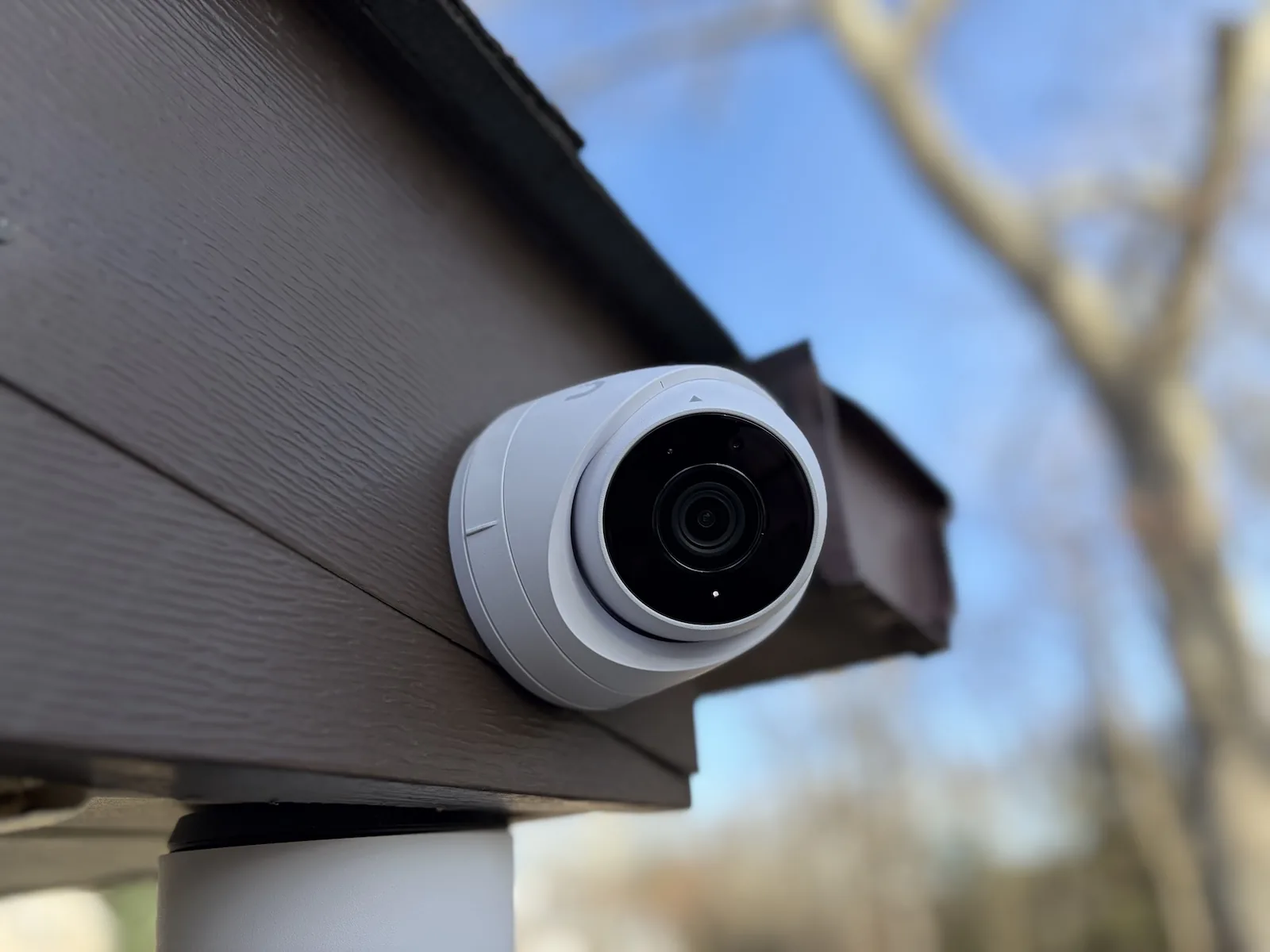 Ubiquiti G5 IP camera for remote monitoring at a seasonal property.